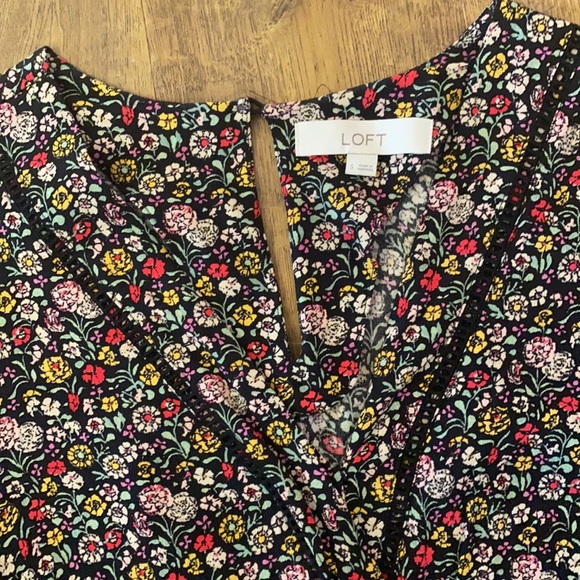 Loft Floral Garden Romper - Picture 3 of 7